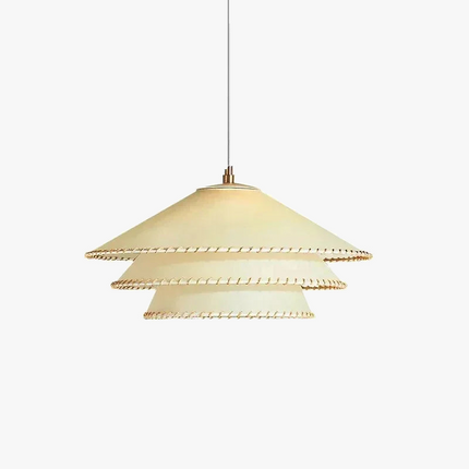 Suspension Wabi Sabi en parchemin pour décoration intérieure — LZ4X9M
