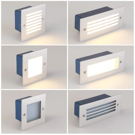 Spot LED encastré étanche IP65 3W-5W pour escalier et jardin 85-265V — LZ4X9T