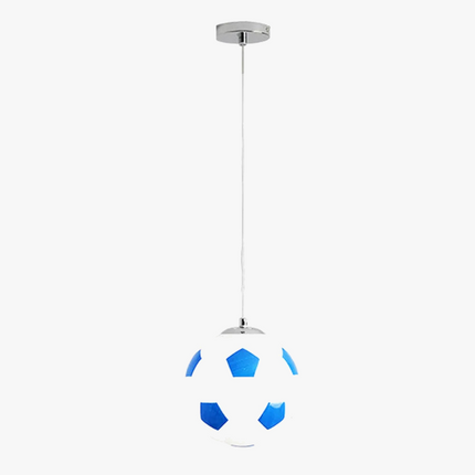 Suspension E27 boule de verre design ballon de basket — LZ4X9T1