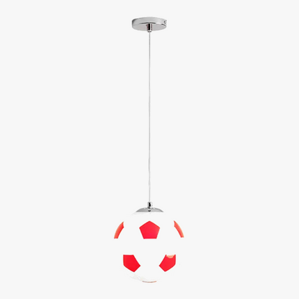 Suspension E27 boule de verre design ballon de basket — LZ4X9T1