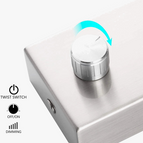 Nickel semi-encastré / Blanc froid (5 500-7 000 K) | 4,5 W CA 100-240 V