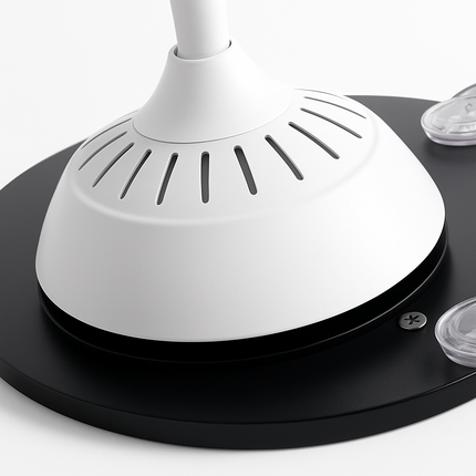 Ventilateur de plafond invisible avec lustre lumineux suspendu — LZ4P9XQ