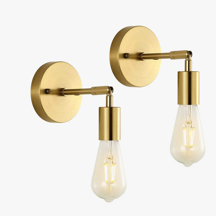 Applique murale vintage LED rotative 180° E27 pour salle de bain et chambre — LZ4X9J